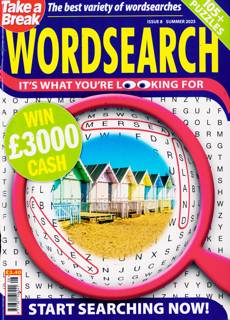 Take A Break Wordsearch Magazine Issue NO 8