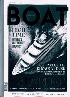 Boat International Magazine Issue AUG 25