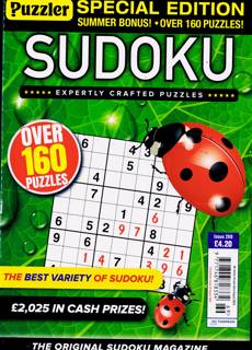 Puzzler Sudoku Magazine Issue NO 269