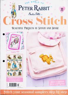 Peter Rabbit Cross Stitch Magazine Issue PART71
