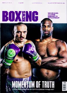 Boxing News Magazine Issue NO 29