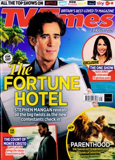 Tv Times England Magazine Issue 02/08/2025