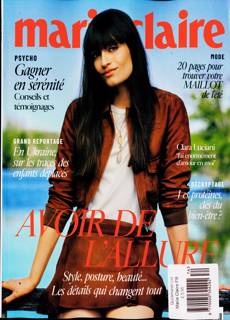 Marie Claire French Magazine Issue NO 874