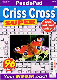 Puzzlelife Criss Cross Super Magazine Issue NO 94