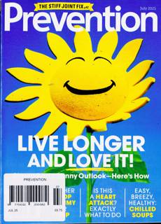 Prevention Magazine Issue JUL 25