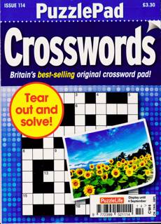 Puzzlelife Ppad Crossword Magazine Issue NO 114