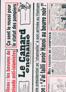 Le Canard Enchaine Magazine Issue NO5455