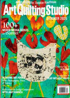 Art Quilting Studio Magazine Issue JUN/JUL/AU25