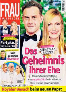 Frau Im Spiegel Weekly Magazine Issue NO23