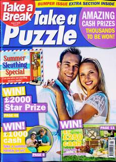 Take A Break Take A Puzzle Magazine Issue NO 8