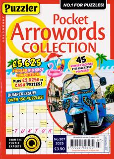 Puzzler Q Pock Arrowords C Magazine Issue NO 207