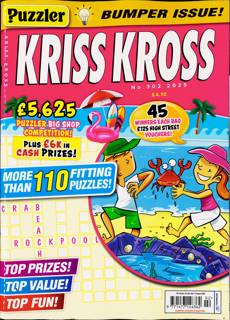 Puzzler Kriss Kross Magazine Issue NO 302