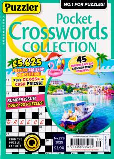 Puzzler Q Pock Crosswords Magazine Issue NO 279