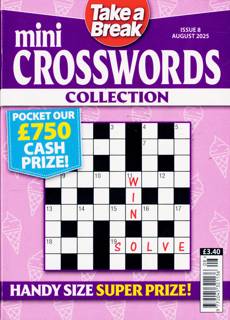 Tab Mini Crossword Coll Magazine Issue NO 8