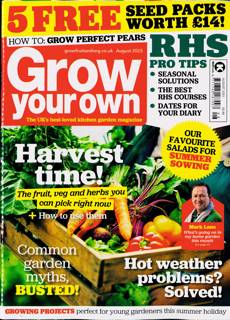 Grow Your Own Magazine Issue AUG 25