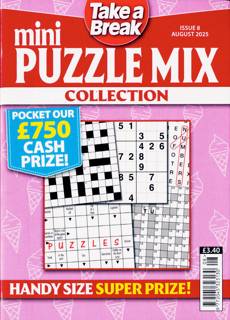 Tab Mini Puzzle Mix Coll Magazine Issue NO 8
