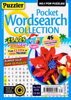 Puzzler Q Pock Wordsearch Magazine Issue NO 279