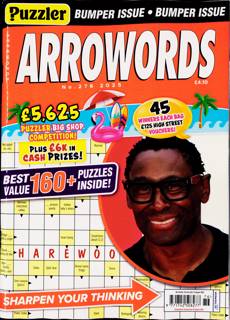 Puzzler Arrowords Magazine Issue NO 276
