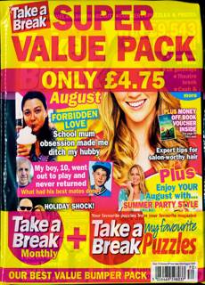 Take A Break Super Value Pack Magazine Issue PACK 70
