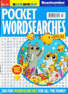 Pocket Wordsearch Special Magazine Issue NO 127