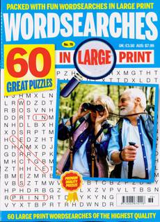 Wordsearches In Large Print Magazine Issue NO 76