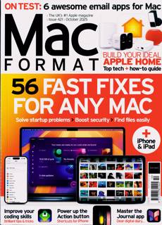 Mac Format Magazine Issue OCT 25