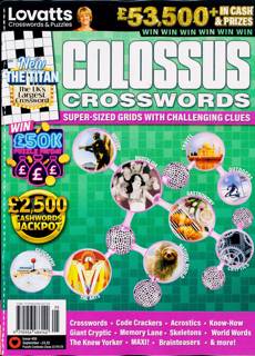 Lovatts Colossus Crossword Magazine Issue NO 405