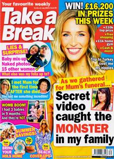 Take A Break Magazine Issue NO 30