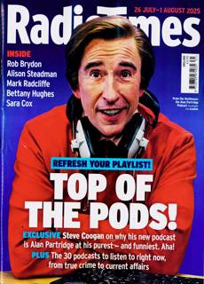 Radio Times England Magazine Issue 26/07/2025
