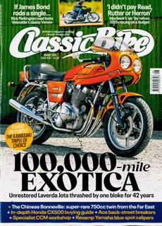 Classic Bike Magazine Issue AUG 25