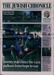 Jewish Chronicle Magazine Issue 14/08/2025