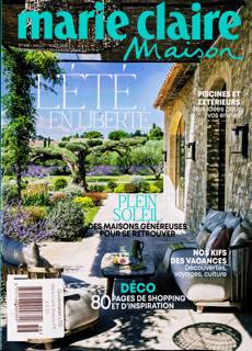 Marie Claire Maison Magazine Issue NO 558