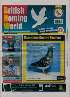 British Homing World Magazine Issue NO 7796