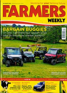 Farmers Weekly Magazine Issue 22/08/2025