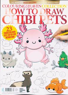 Colouring Heaven Collection Magazine Issue CHIBIPETS