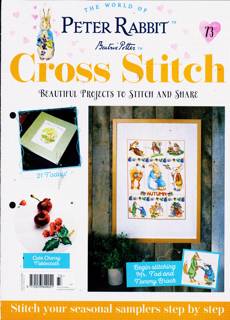 Peter Rabbit Cross Stitch Magazine Issue PART73