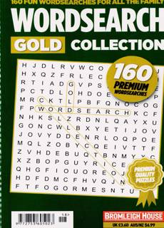Wordsearch Gold Collection Magazine Issue NO 18