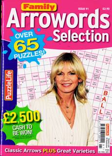 Family Arrowords Selection Magazine Issue NO 91