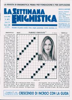 La Settimana Enigmistica Magazine Issue NO 4873