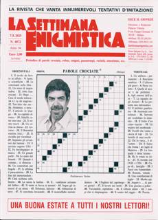 La Settimana Enigmistica Magazine Issue NO 4872