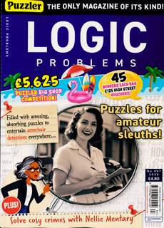 Puzzler Logic Problems Magazine Issue NO 497