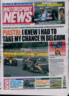 Motorsport News Magazine Issue 31/07/2025