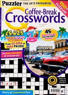 Puzzler Q Coffee Break Crossw Magazine Issue NO 161