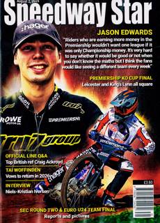 Speedway Star Magazine Issue 02/08/2025