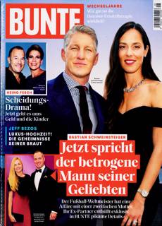 Bunte Illustrierte Magazine Issue NO25