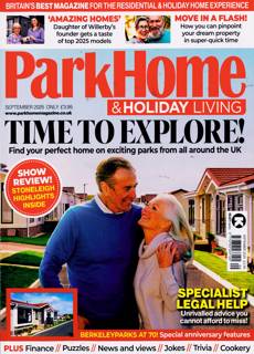 Park Home & Holiday Caravan Magazine Issue SEP 25