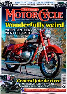 Classic Motorcycle Monthly Magazine Issue SEP 25