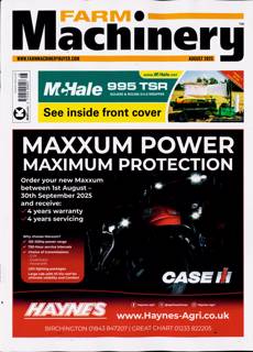 Farm Machinery Magazine Issue AUG 25