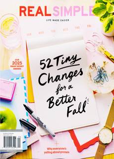 Real Simple Magazine Issue SEP 25