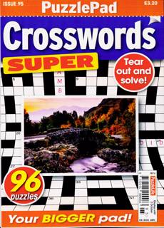 Puzzlelife Crossword Super Magazine Issue NO 95